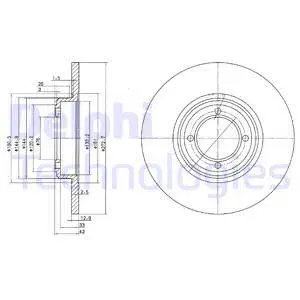 Brake Disc (BG2114)