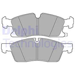 Brake Pad Set, disc brake (LP3173)