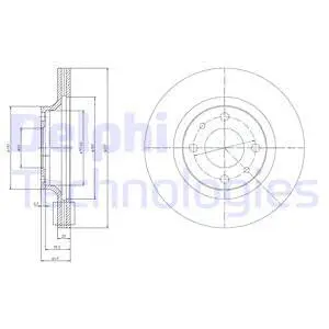Brake Disc (BG2825)