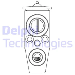 Expansion Valve, air conditioning (CB1008V)