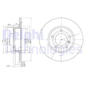Brake Disc (BG2622)