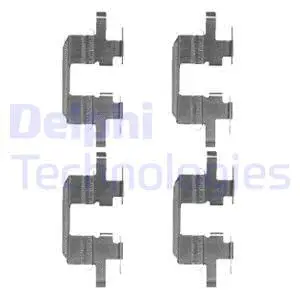 Accessory Kit, disc brake pad (LX0472)