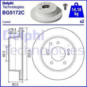 Brake Disc (BG5172C)