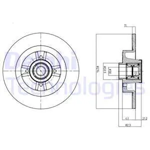 Brake Disc (BG9030RS)