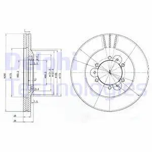 Brake Disc (BG3378)