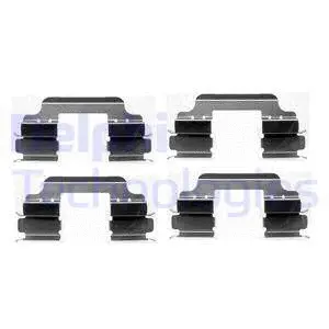 Accessory Kit, disc brake pad (LX0405)