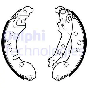 Brake Shoe Set (LS2124)