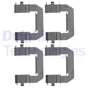 Accessory Kit, disc brake pad (LX0532)