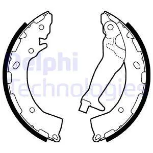 Brake Shoe Set (LS2010)