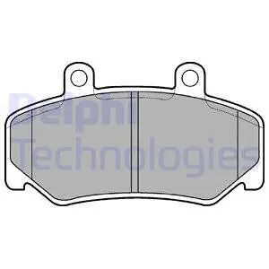 Brake Pad Set, disc brake (LP643)
