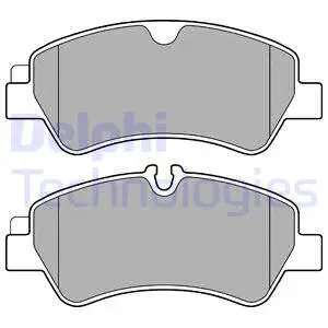 Brake Pad Set, disc brake (LP2662)