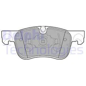 Brake Pad Set, disc brake (LP2689)