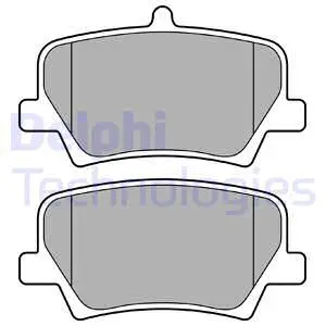 Brake Pad Set, disc brake (LP3434)