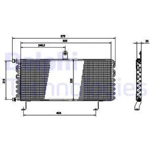 Condenser, air conditioning (TSP0225175)