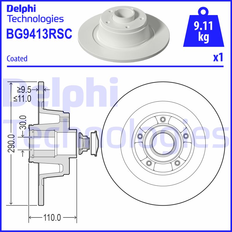 Brake Disc (BG9413RSC)