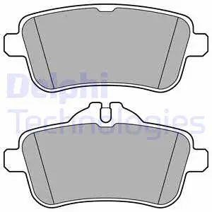 Brake Pad Set, disc brake (LP3159)
