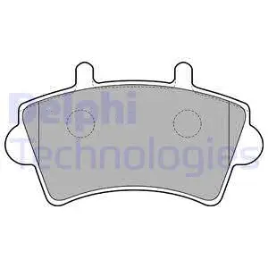 Brake Pad Set, disc brake (LP1746)