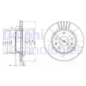 Brake Disc (BG3702)