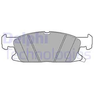 Brake Pad Set, disc brake (LP3241)