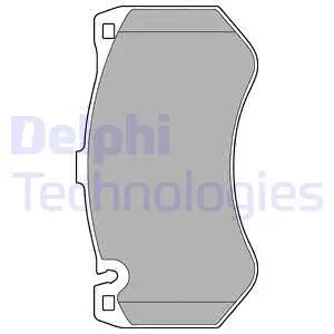 Brake Pad Set, disc brake (LP2290)