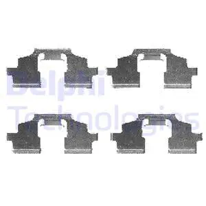 Accessory Kit, disc brake pad (LX0419)