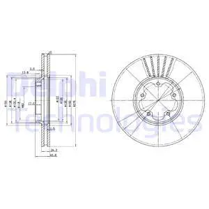 Brake Disc (BG3676)