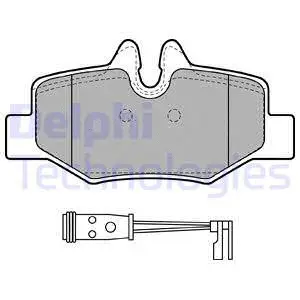 Brake Pad Set, disc brake (LP1939)