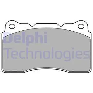 Brake Pad Set, disc brake (LP1944)