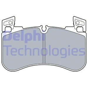 Brake Pad Set, disc brake (LP3540)