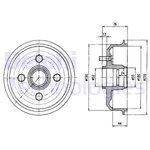 Brake Drum (BF229)