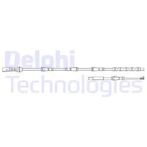 Warning Contact, brake pad wear (LZ0238)