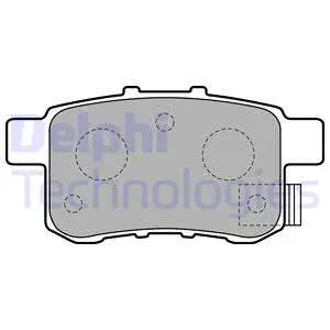 Brake Pad Set, disc brake (LP2145)
