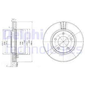 Brake Disc (BG3715)