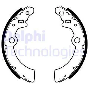 Brake Shoe Set (LS1933)