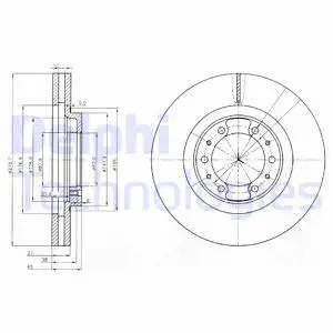 Brake Disc (BG3586)