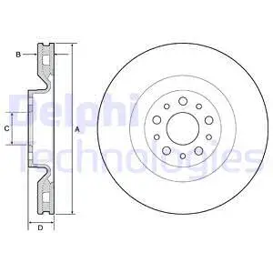 Brake Disc (BG4556)