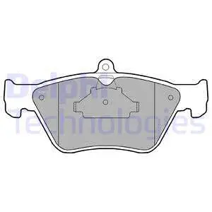 Brake Pad Set, disc brake (LP873)