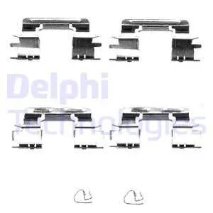 Accessory Kit, disc brake pad (LX0385)