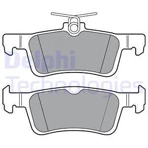 Brake Pad Set, disc brake (LP3369)