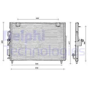 Condenser, air conditioning (TSP0225106)