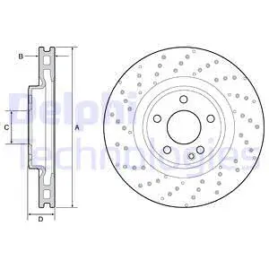 Brake Disc (BG4658C)