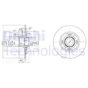 Brake Disc (BG3360)