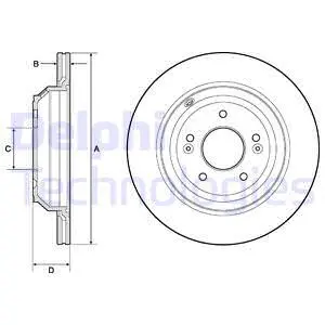 Brake Disc (BG4756C)