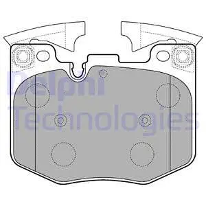 Brake Pad Set, disc brake (LP3235)
