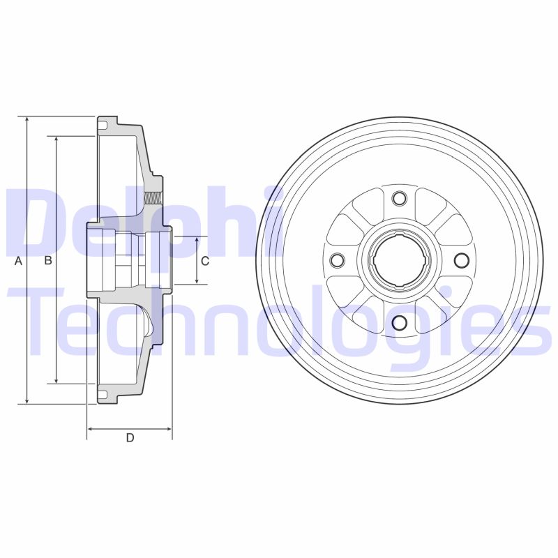 Brake Drum (BF577)