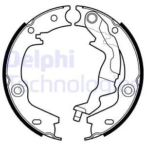 Brake Shoe Set, parking brake (LS2161)