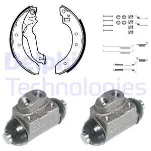 Brake Shoe Set (KP741)