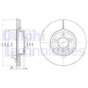 Brake Disc (BG3719)