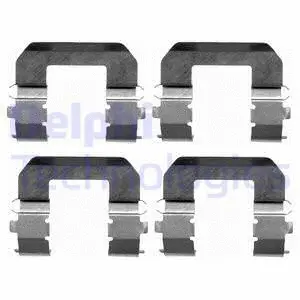Accessory Kit, disc brake pad (LX0413)