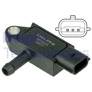 Sensor, exhaust pressure (DPS00015)